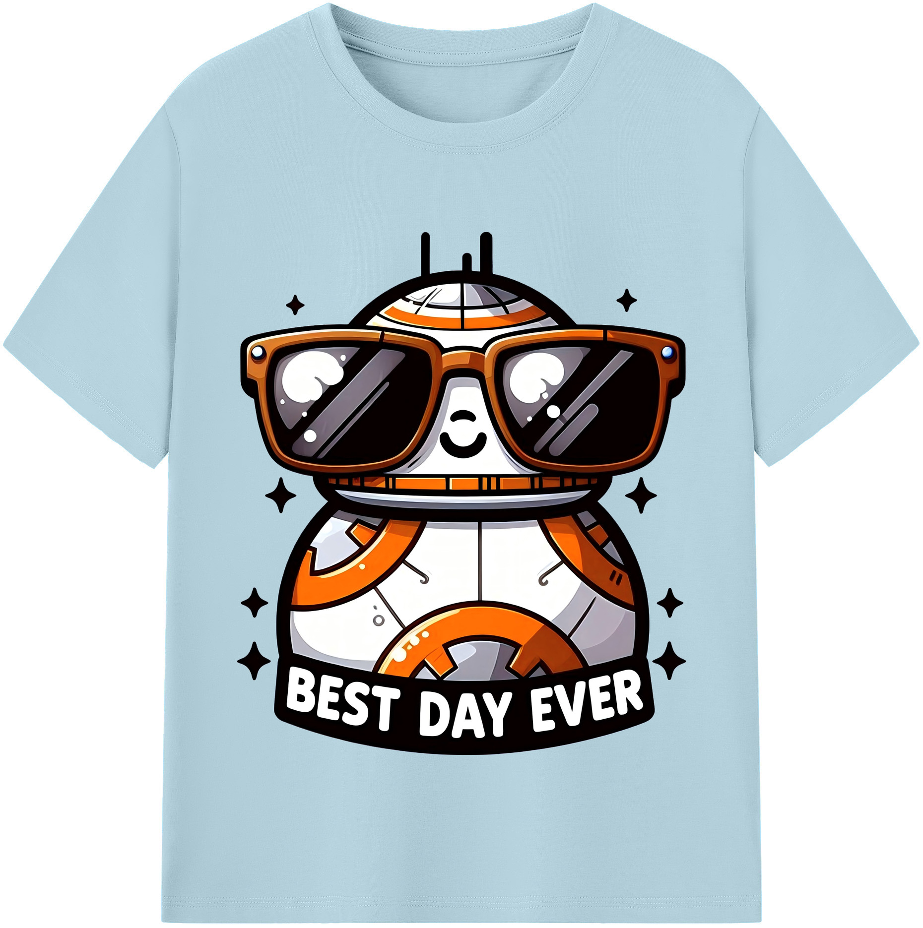 （画像用） スター・ウォーズ Star Wars 綿100％半袖Tシャツ（フロントプリント）